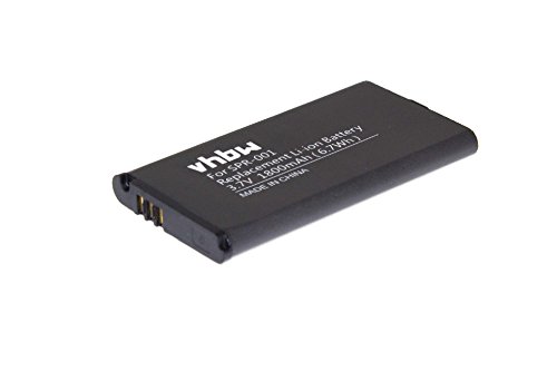 vhbw Batería compatible con Nintendo DS XL 2015, 3DS LL, 3DS XL, New 3DS XL consola de juegos, reemplaza SPR-001, SPR-003, ... (Li-Ion,1800mAh,3.7V)