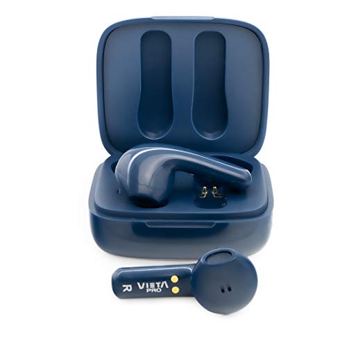 Vieta Pro It - Auriculares inalámbricos (Bluetooth 5.0, True Wireless, micrófono, Touch Control y Voice Assistant) Color Azul, Talla Única