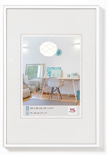 Walther Design KV835W New Lifestyle, Marco di Plástico, 28 x 35 cm, Blanco, Pack de 1