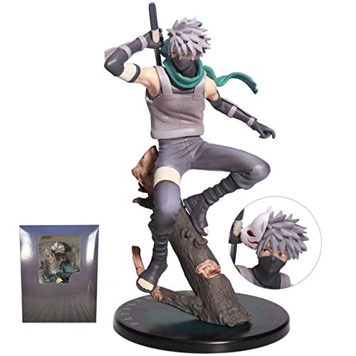 WEIPENG Figuras Anime Naruto Hatake Kakashi Estatua PVC Figura De Acción Anime Naruto Shippuden Kakashi Estatuilla Juguete De Modelos Coleccionables Halloween