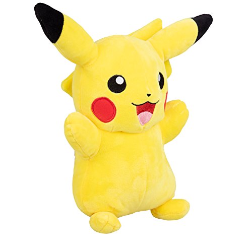 Wicked Cool Toys, LLC 95251 Pokemon - Peluche de Pikachu (30 cm), Color Amarillo