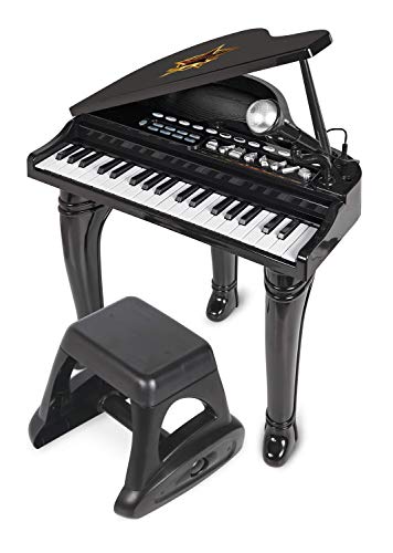 winfun- Juego de Piano sinfonía de 37 Teclas, Color Negro (002045-NL)