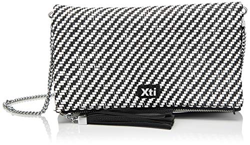 XTI 86287.0, Bolso bandolera para Mujer, Negro (Negro), 26x18x2 cm (W x H x L)