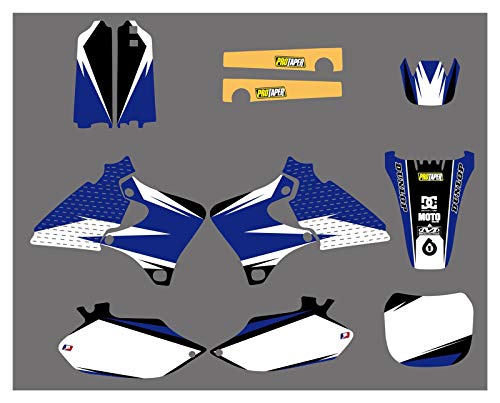 Xuefeng Motorcycle Graphics Fondo Calcomanías Pegatinas Kit para Yamaha yz250F YZ400F YZ426F 4 Strokes 1999-2002