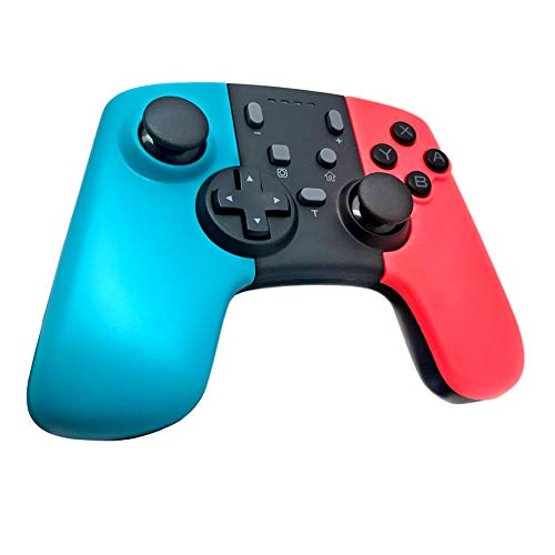 YFish - Mando de control remoto inalámbrico para Nintendo Switch Pro, mando de juego inalámbrico Bluetooth con doble vibración Sensor Turbo, Gamepad Joysticks Sólido Wireless para Switch Nintendo PC