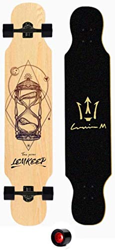 YLLN Skateboard FourWheel Adult Youth Trend Niños Skateboard Principiante High School Student Professional Double Alice Complete Skateboard 79x20cm