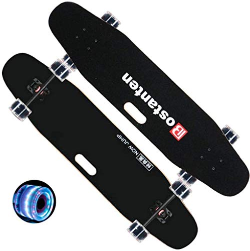 YLLN Skateboard FourWheel Adult Youth Trend Niños Skateboard Principiante High School Student Professional Double Alice Complete Skateboard 79x20cm