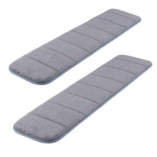 2pz Computadora Muñeca Codo Almohadilla, Creatiees Upgraded Muñeca Descanso Brazo Almohadilla, Teclado Muñeca Codo Apoyo Estera para Oficina Deskto Trabajando Gaming(Gris)