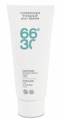 66 ° 30 Purity Cycle Face Scrub & Mask de 3 en 1, 1er Pack (1 x 100 ml)