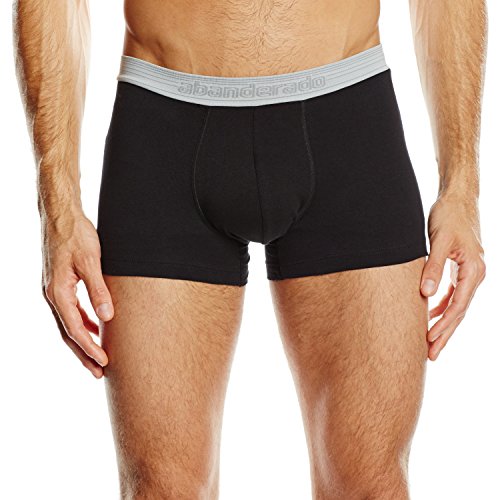 Abanderado AS00537 Bóxer, Negro, 44 para Hombre