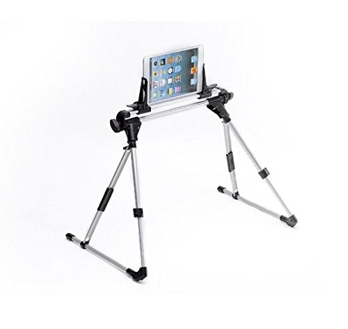 AFUNTA Tablet titular de montaje Suelo Escritorio Sofá Cama Soporte ajustable portátil plegable para Tablet iPad 2 3 4 5 Samsung iPhone6 ​​/ 6 más, hombre perezoso Lazy lado de la cama, de coches, dormitorio, cocina, oficina, cuarto de baño