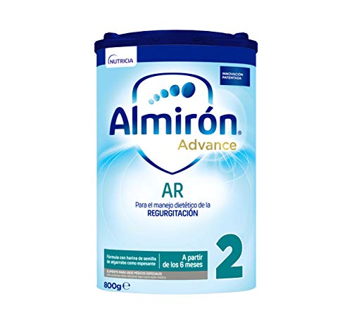 Almirón Advance AR2, Leche de Fórmula para Bebé Anti Regurgitación, desde 6 Meses, 800g