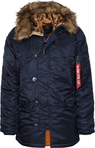 ALPHA INDUSTRIES - Abrigo de Invierno - Blue