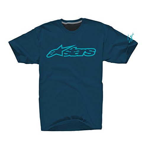 Alpinestars Hombres de Blaze 2 T, Hombre, Petrol Bright Blue