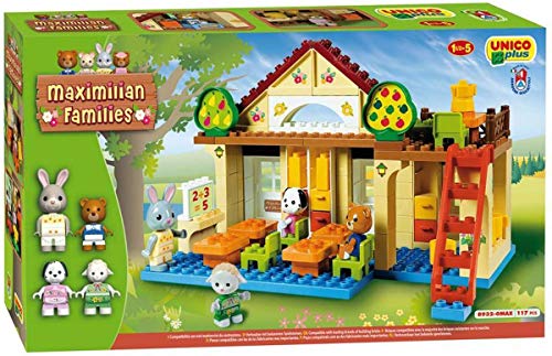 Androni Unico Plus 8932-0MAX Maximilian Families - Escuela para construir (117 piezas)