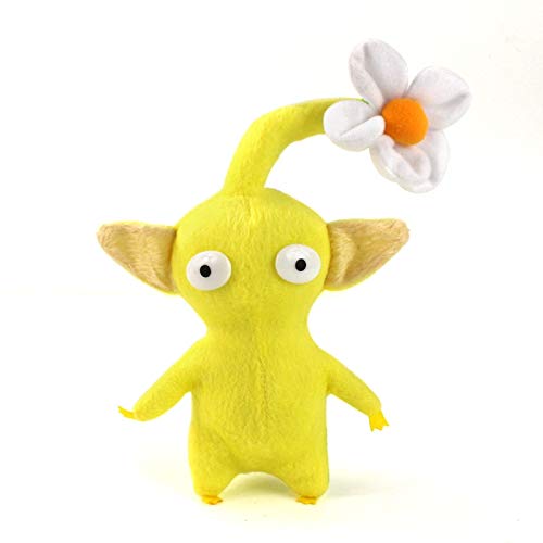 aolongwl Peluches 20cm Pikmin Y Olimar Peluches Pikmin Amarillo Capitán Super Smash Bros Little Buddy Muñecos De Peluche Suaves