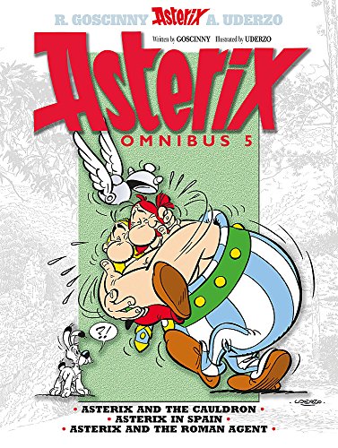 Asterix Omnibus 5: Asterix and The Cauldron, Asterix in Spain, Asterix and The Roman Agent