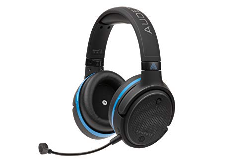 AUDEZE Penrose - Auriculares de diadema cerrados inalámbricos con 2,4 GHz y Bluetooth 5.0 para Playstation 4, Playstation 5, PC, Mac, Smartphone y tablets Android y Apple