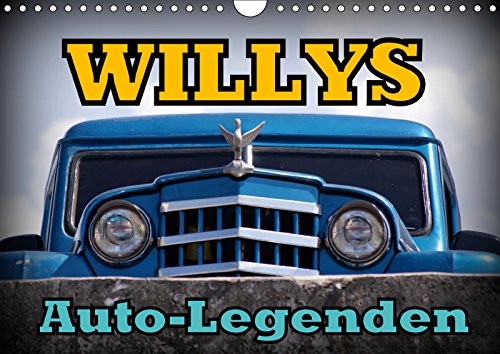 Auto-Legenden: WILLYS (Wandkalender 2019 DIN A4 quer): Oldtimer der US-Marke WILLYS in Kuba (Monatskalender, 14 Seiten )
