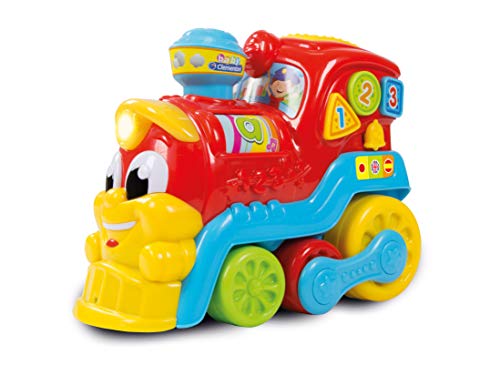 Baby Clementoni- Tren Educativo 123, Multicolor (61599)