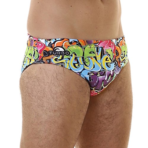 BAÑADOR TURBO BRIEF WP GRAFFITTI 16 Talla M