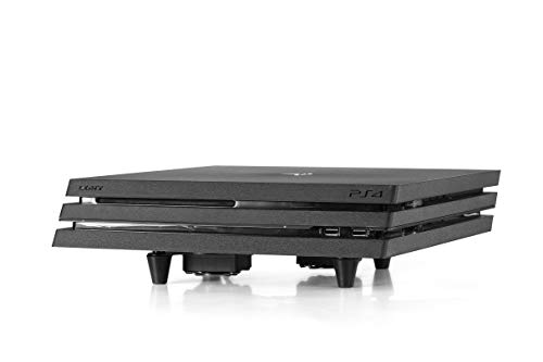 Base ventilación Consolas PlayStation y Xbox - Soporte Horizontal con Doble Ventilador para PS4, Slim y Pro, PS3, Xbox One X, Xbox One S, Xbox 360 - Incluye Cable de Carga para Mandos - Negro