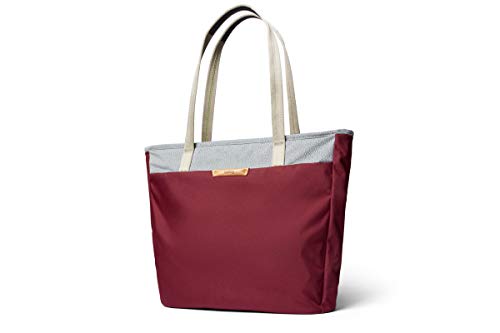 Bellroy Tokyo Tote, Bolso de Mano Tejido Resistente al Agua (portátil de 13”, Tableta, Papeles, Cables, Botella de Agua, Cambio de Ropa, artículos del día a día) - Neon Cabernet