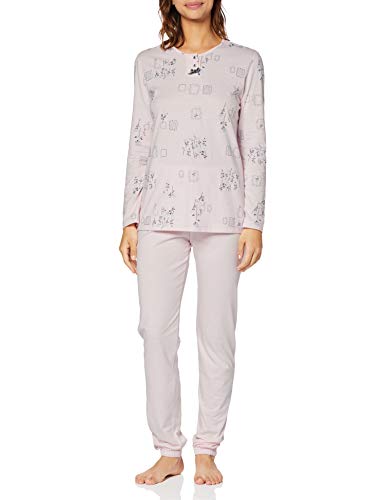 BELTY 19I-0181M-15 Conjuntos de Pijama, Rosa (Rosa Rosa), Medium (Tamaño del Fabricante: M) para Mujer