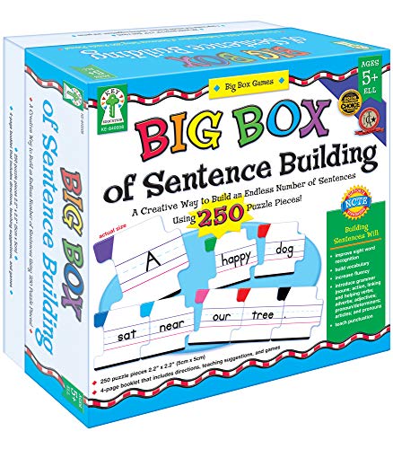 Big Box of Sentence Building (versión en inglés)