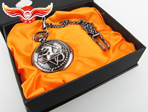 Bluebird - reloj de bolsillo de "Fullmetal Alchemist Brotherhood" serie