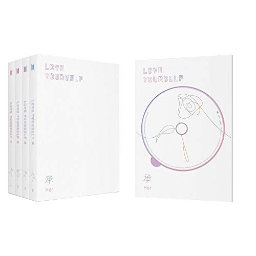 BTS LOVE YOURSELF Her 5th Mini Album BANGTAN BOYS [O Ver.] CD + Official Poster + Photo Book + Mini Book + Photo Card + Gift