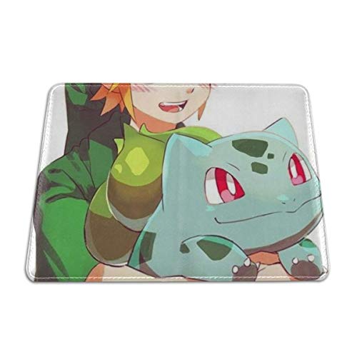 Bulbasaur The Legend of Zelda Anime Cartoon Impreso Pasaporte Titular de Piel para Pasaporte, Soporte de identificación, Funda para Pasaporte de Viaje 5.5 Pulgadas