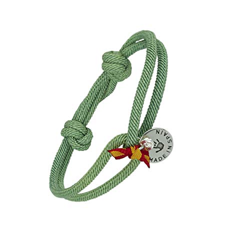 CAPRYCHOICE Pulsera Bandera de España para Regalo. Gama Completa (Modelo G)