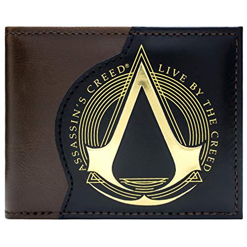 Cartera de Assassins Creed Vivo por el Credo marrón