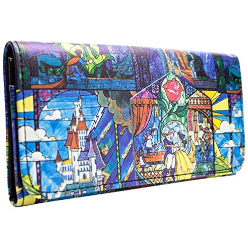 Cartera de Beauty and the Beast Montaje Azul