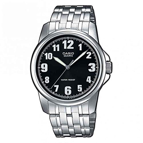 Casio Reloj con Correa de Acero Inoxidable MTP-1260PD-1BEF