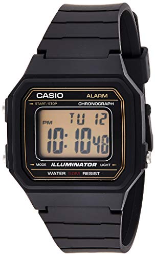 Casio Reloj Digital para Hombre de Cuarzo con Correa en Resina W-217H-9AVEF