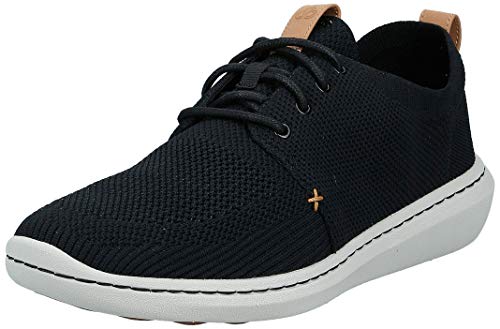 Clarks Step Urban Mix, Zapatillas Hombre, Negro Black, 42.5 EU