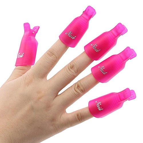 Clip de plástico acrílico XXWG para quitar uñas artificiales