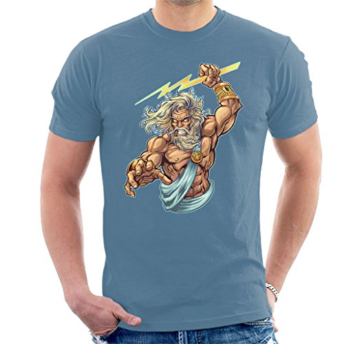 Cloud City 7 Zeus Lightning Bolts Men's T-Shirt