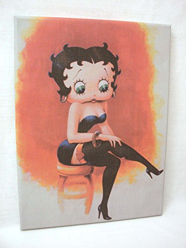 CUADRO PLOTTER CANVAS MADERA BETTY BOOP MEDIAS