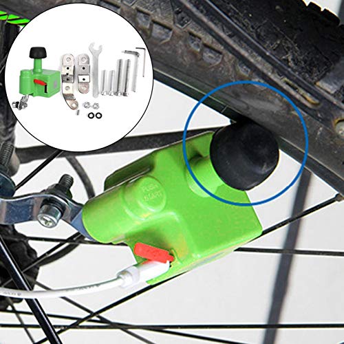 DAUERHAFT Generador de Bicicleta eléctrica Generador de Bicicleta Material plástico Ahorro de energía, para Ciclismo de Larga Distancia