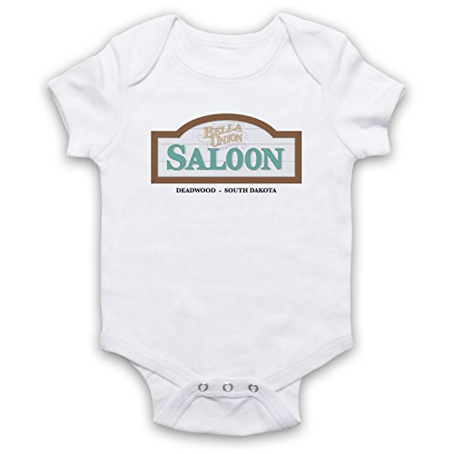 Death To Videodrome Dead Western Wood Bella Union Saloon TV Baby Grow