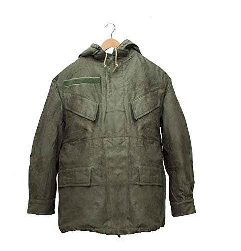 Desconocido Parka Original USADA por EL Cuerpo DE PARACAIDISTAS del EJÉRCITO DE BÉLGICA Modelo ``M64´´ - 2D, Verde