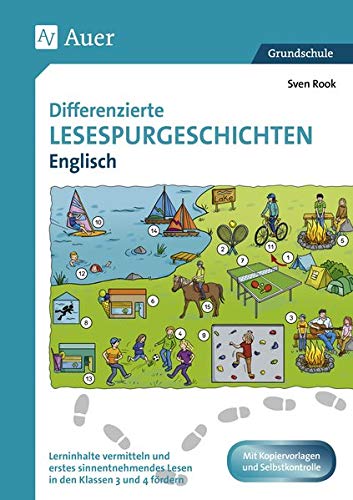 Differenzierte Lesespurgeschichten Englisch: Logisches Denken und erstes sinnentnehmendes Lesen in den Klassen 3 und 4 fördern