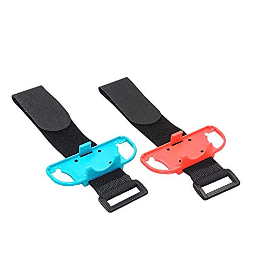 DULALA Dance Joy-con Controller 1 par de Correa de muñeca elástica Ajustable para Danza con Correa para el Interruptor Nintend