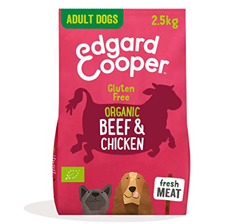 Edgard & Cooper pienso para Perros Adultos sin Gluten, Natural con tenera y Pollo de Corral ecológicos, 2.5kg. Comida balanceada sin harinas de Carne ni Carnes sobreprocesadas, cocinado a Fuego Lento
