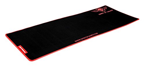 Espíritu de Gamer Extended de Espuma para Pad Rojo Victory, XXL, Ultrafina, con 5 mm de Espesor, Material antiderrapante