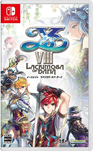 Falcom Ys VIII Lacrimosa of Dana NINTENDO SWITCH JAPANESE IMPORT REGION FREE [video game]