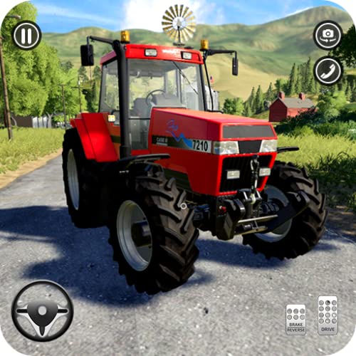 Farmer Harvest Simulator 3D - Tractor Hauling